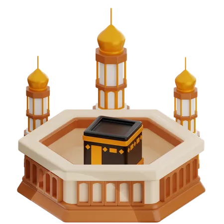 Kabah  3D Icon