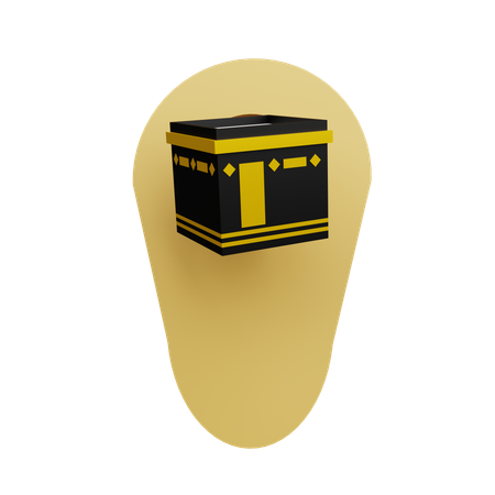 카바 방향  3D Icon