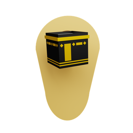 Kabah Direction  3D Icon