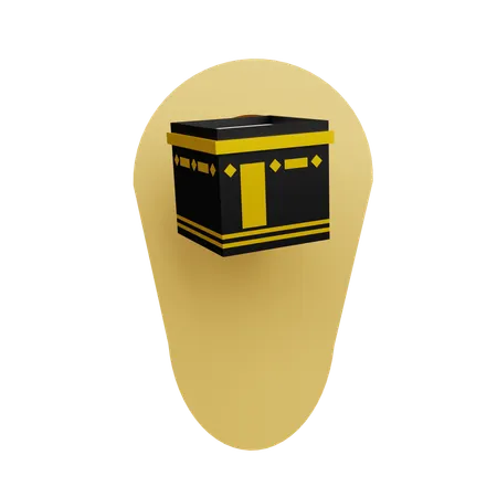 Kabah Direction  3D Icon