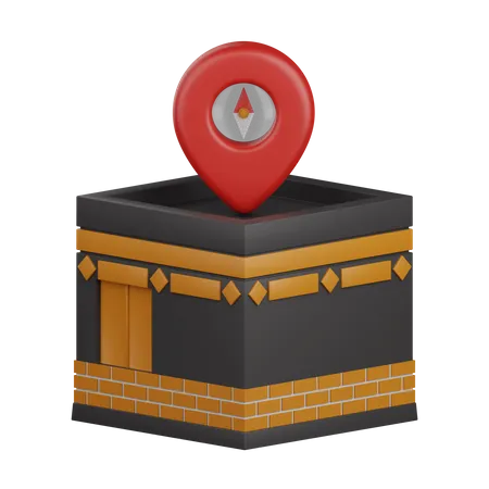 Kabba Location  3D Icon