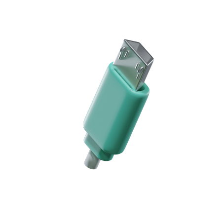 Kabel mikro  3D Icon