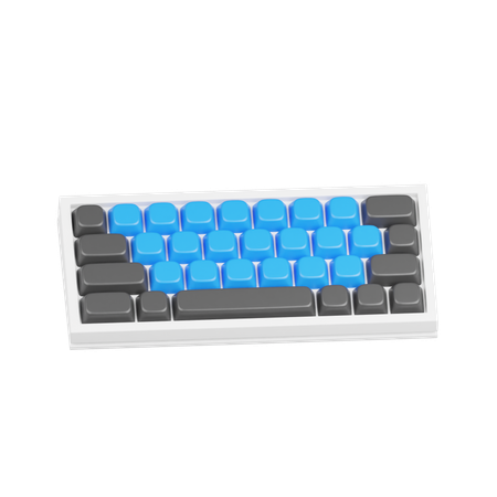 Kabelgebundene Tastatur  3D Icon