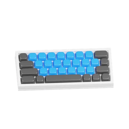 Kabelgebundene Tastatur  3D Icon