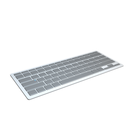 Kabellose Tastatur  3D Icon
