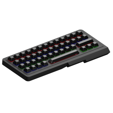 Kabellose Tastatur  3D Icon