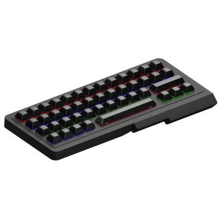 Kabellose Tastatur  3D Icon