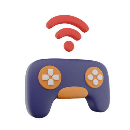 Kabelloses Joypad  3D Icon