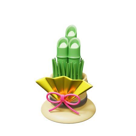 Kadomatsu  3D Icon