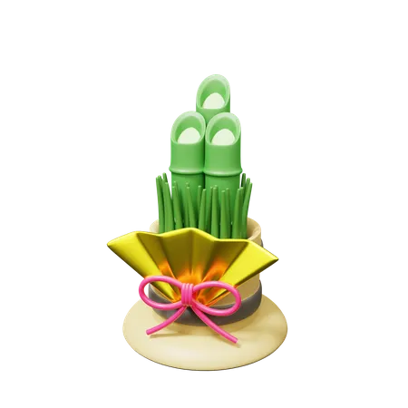 Kadomatsu  3D Icon