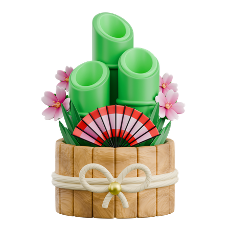 Kadomatsu  3D Icon