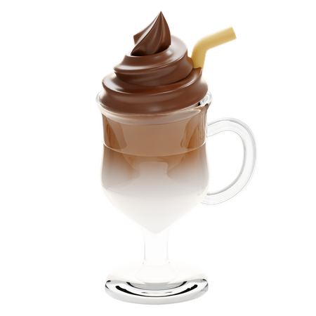 Kaffee Latte  3D Icon