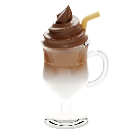 Kaffee Latte  3D Icon