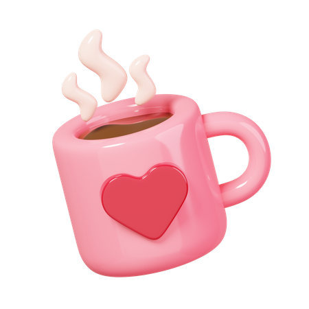 Kaffee Liebe  3D Icon
