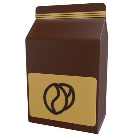 Kaffeepaket  3D Icon