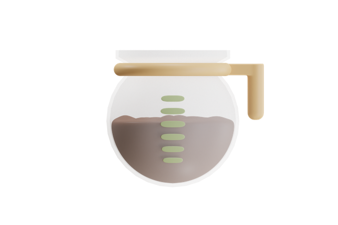 Kaffeethermoskanne  3D Icon