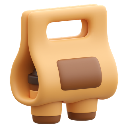 Kaffeeverpackung  3D Icon