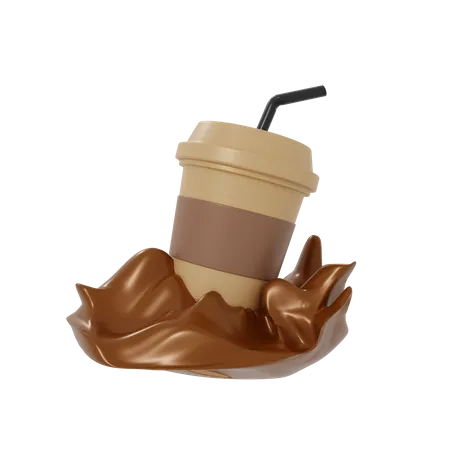 3 D Illustrationsobjekt Fur Kaffeegetranke 3D Icon