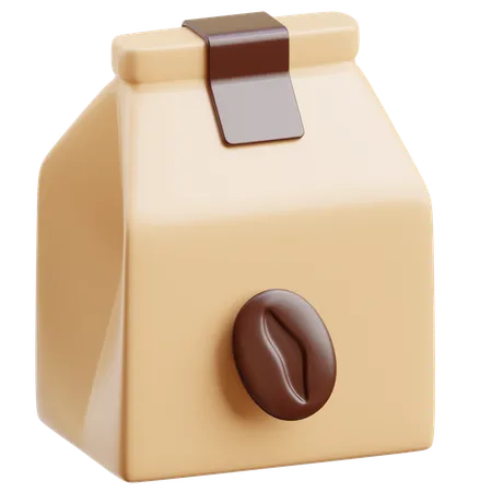 Kaffeebeutel  3D Icon