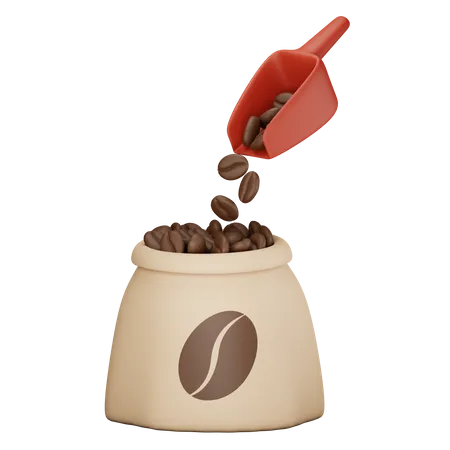 Kaffeebeutel  3D Icon