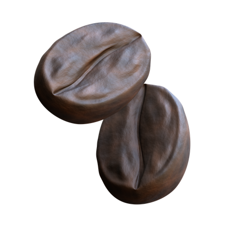 Kaffeebohnen  3D Icon