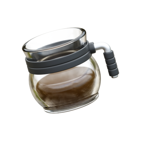 Kaffee Brühglas  3D Icon