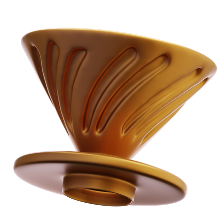 Kaffeefilter  3D Icon