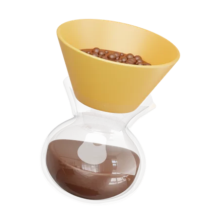 Kaffeefilter  3D Icon