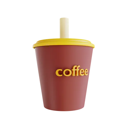 Kaffeeglas  3D Icon