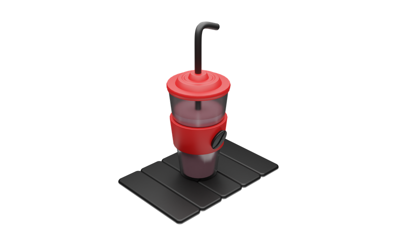 Kaffeeglas  3D Icon