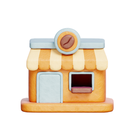 Café  3D Icon