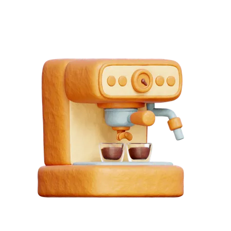 Kaffeemaschine  3D Icon