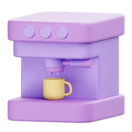 Kaffeemaschine  3D Icon