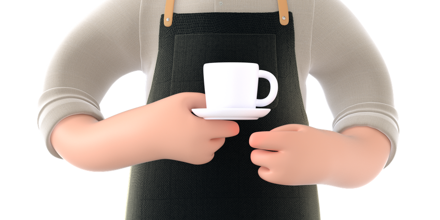 Kaffeemaschine  3D Illustration