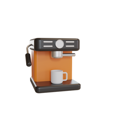 Kaffeemaschine  3D Illustration