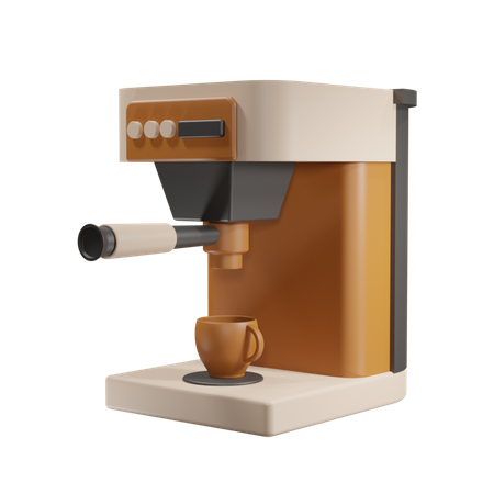 Kaffeemaschine  3D Icon