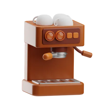 Kaffeemaschine  3D Icon