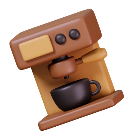 Kaffeemaschine  3D Icon