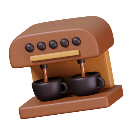 Kaffeemaschine  3D Icon