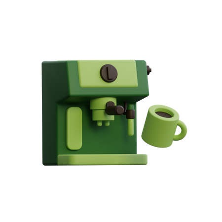 Kaffeemaschine  3D Icon