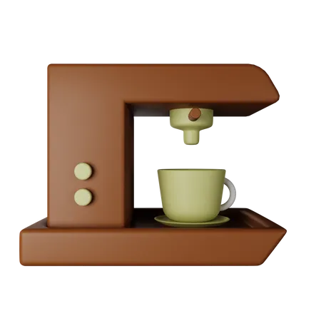 Kaffeemaschine  3D Icon