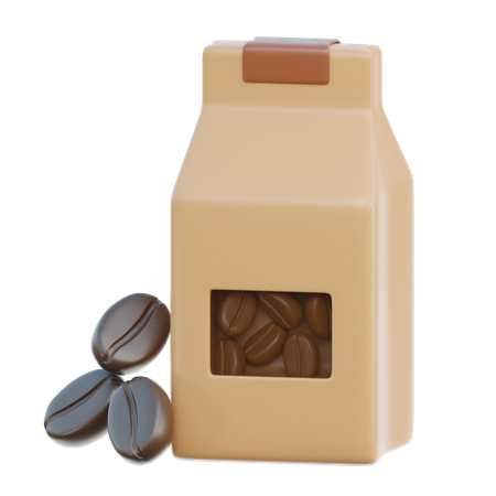 Kaffeepackung  3D Icon