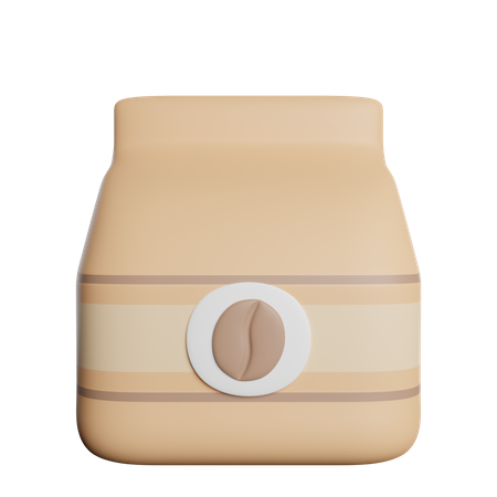 Kaffeepackung  3D Icon