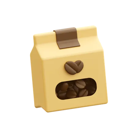 Kaffeepackung  3D Icon