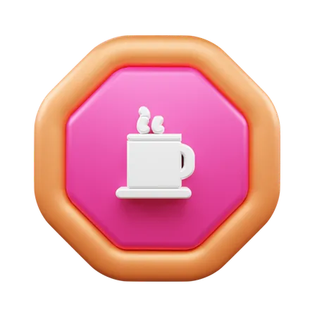 Kaffeetasse  3D Icon