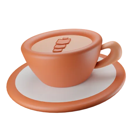 Kaffeetasse  3D Illustration