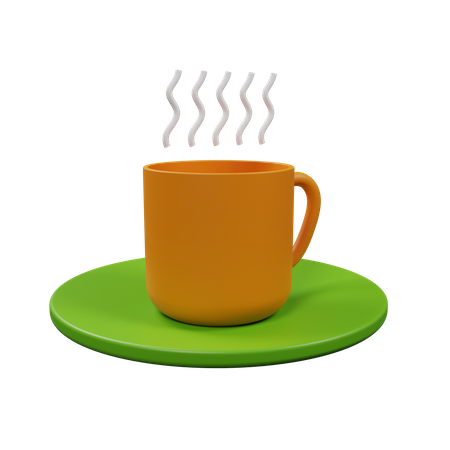 Kaffeetasse  3D Illustration