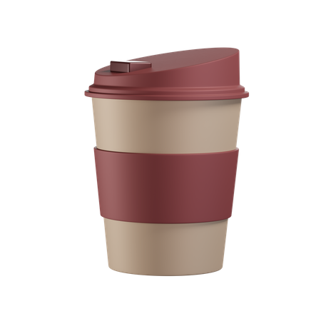 Kaffeetasse  3D Illustration