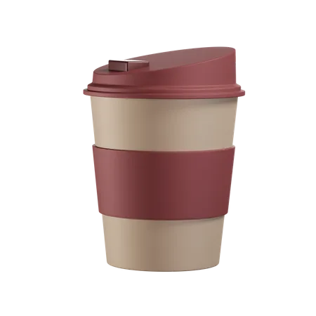 Kaffeetasse  3D Illustration