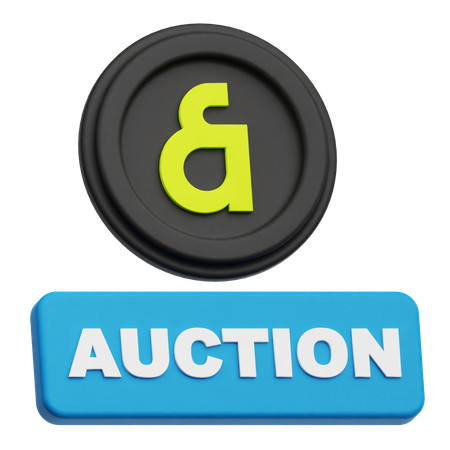 Kaia Auction  3D Icon